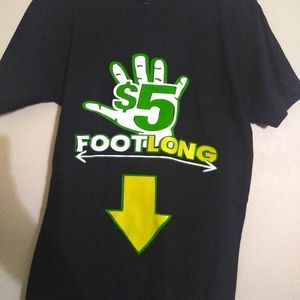 $5 Foot Long Graphic T-shirt